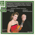 Glazunov/Prokofiev: Violin Concertos (with Shchedrin's Stihira) cover