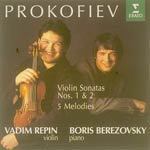 MARBECKS COLLECTABLE: Prokofiev: Violin Sonatas 1 & 2 / 5 Melodies Op 35b cover