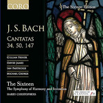 Cantatas 34, 50, 147 cover