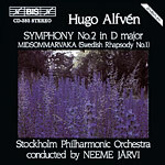 Alfven: Symphony No 2 in D / Swedish Rhapsody No 1 cover