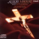 Allegri: Miserere (with works by Mundy and Palestrina) SPECIAL PRICE cover
