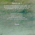 Mozart - Piano Concertos 21, 23, 27 / Masonic Funeral Music / Symphony No 40 cover