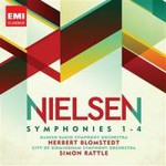Nielsen: Symphonies Nos 1 - 4 / Bohemian-Danish Folk Tune, Andante Iamentoso cover