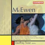 MARBECKS COLLECTABLE: McEwen: Three Preludes, Sonata in E minor, Four Sketches, etc cover