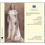 The Flagstad Recitals Vol 3: Opera Arias / Wesendonk-Lieder (with Mahler - Kindertotenlieder, etc) cover