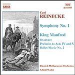 Symphony No.1 King Manfred (extracts) cover