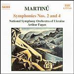 Symphonies Nos 2 & 4 cover