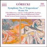 Gorecki: Symphony No.2 'Copernican' / Beatus Vir cover