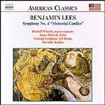Lees, Benjamin-Symphony No 4 Memorial Candles cover