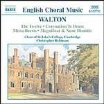 Walton: Choral Music: Missa Brevis AEC Coronation Te Deum AEC Magnificat / etc cover