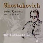 Shostakovich - String Quartets Nos 12, 13, 14 cover