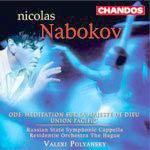 Nabokov, Nicolas - Ode: Maditation sur la majesta de Dieu / Union Pacific cover