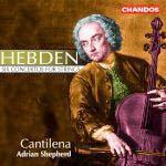 Hebden: String Concertos cover