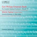 Bach, C.P.E. - Keyboard Concertos Vol 11 cover