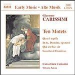 Carissimi - Ten Motets cover