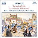 Busoni: Turandot: Concert Suite / Two Studies for Doctor Faust / etc cover