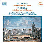 Viola Concerto (with F. Benda - Violin Concerto) cover