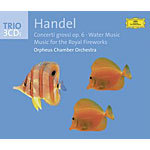 MARBECKS COLLECTABLE: Handel: 12 Concerti Grossi Op 6 / Water Music / Music for the Royal Fireworks cover