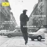 Gershwin: Rhapsody in Blue / Barber: Adagio for Strings / Bernstein: Overture to Candide; Symphonic Dances (from West Side Story) cover