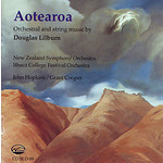 Aotearoa: Orchestral and string music cover