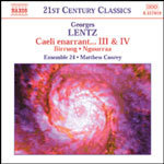 Lentz: Chamber and Orchestral Works cover