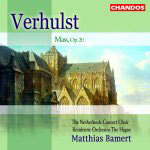 Verhulst - Mass, Op. 20 for 4 solo voices, choir and orchestra cover