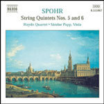 Spohr: String Quintets Vol 3: No 5 & 6 cover