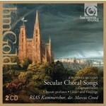 Brahms: Secular Choral Songs cover