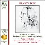 Liszt - Complete Piano Music - Vol. 16 (Piano transcriptions of Beethoven's Songs) cover