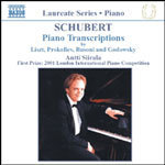 Schubert: Piano Transcriptions (by Godowsky, Liszt, Prokofiev & Busoni) cover