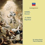 Handel: Messiah (complete oratorio recorded in 1954) (with Bach: Magnificat) cover