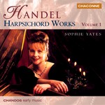 Handel: Harpsichord Works (Volume 1) cover