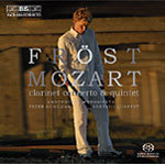 Mozart: Concerto in A major for Clarinet and Orchestra, KV622; Clarinet Quintet in A major, KV581 cover