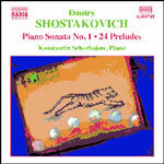 Shostakovich: 24 Preludes / Sonata No. 1 / Three Fantastic Dances and others cover