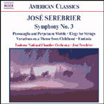 Serebrier: Symphony No. 3 / Symphonie mystique Passacaglia / Perpetuum Mobile / etc cover