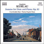 Kuhlau: Sonatas for flute and piano cover