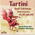 The Devil's Trill & Violin Concertos D12, D51, D80, D115 cover