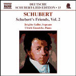 Schubert's Friends, Vol. 2 (Includes Der Knabe in der Wiege, D. 579 ) cover