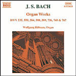 Bach, J. S. - Organ Works (Including Prelude and Fugue in G minor BWV535) cover