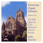 Victorian Organ Sonatas Vol 2 cover
