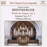 Rheinberger, Joseph Gabriel - Works for organ Vol 2 cover