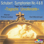 MARBECKS COLLECTABLE: Symphony No.4 'Tragic' & No.8 'Unfinished' cover