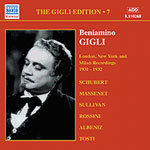 Beniamino Gigli: London, New York and Milan Recordings (1931-1932) cover