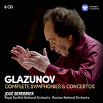 Glazunov: Complete Symphonies & Concertos cover