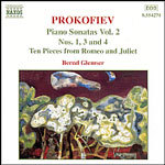 Prokofiev: Piano Sonatas Vol 2 (Nos. 1, 3 and 4 & Ten Pieces from Romeo and Juliet, Op. 75) cover