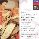 MARBECKS COLLECTABLE: Nicolai: Die lustigen Weiber von Windsor (The Merry Wives of Windsor) (Complete opera) cover