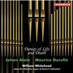 Dances of Life and Death (Jehan Alain and Maurice Durufle) cover