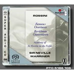 Rossini: Overtures (Incl. Il Barbiere di Siviglia; Il Signor Bruschino; La scala di seta) cover