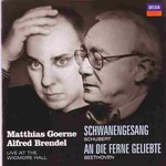 Schubert: Schwanengesang / Beethoven: An die ferne Geliebte cover