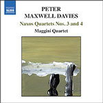 Naxos Quartets Nos. 3 and 4 cover